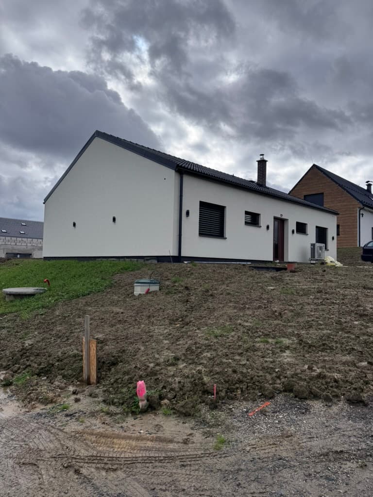 Novostavba Orlová - průběh stavby