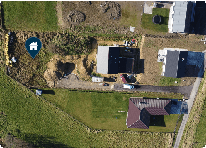 Mapa lokality v Orlové